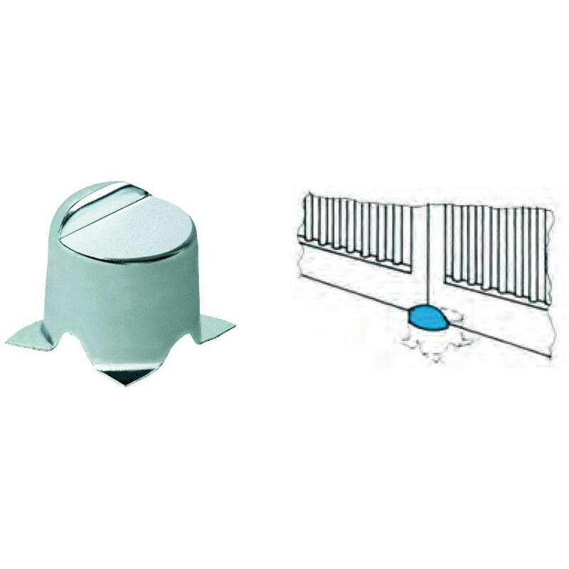 foto del prodotto battente arresto a cementare art.170 mm.130x160x48