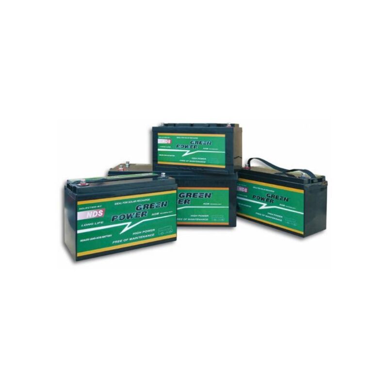 foto del prodotto batteria 100 ah bassa green power gp 100