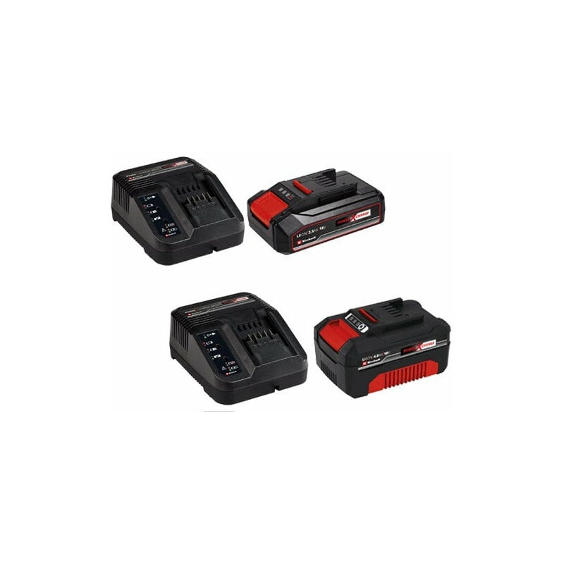 foto del prodotto batteria 18v caricabatteria per utensili einhell starter kit einhell batteria 4.0ah