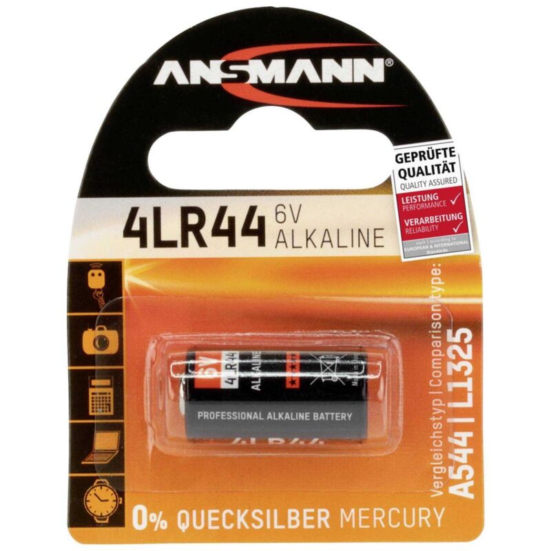 foto del prodotto batteria 4lr44 alcalina ansmann