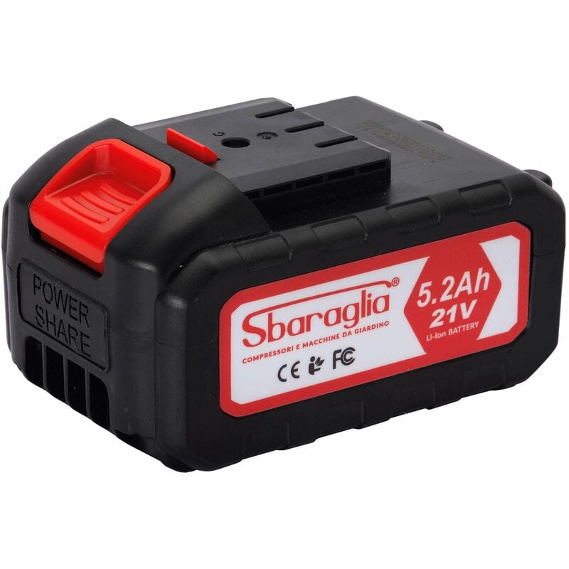 foto del prodotto batteria 5.2 ampere x rambo energy e potatore ares