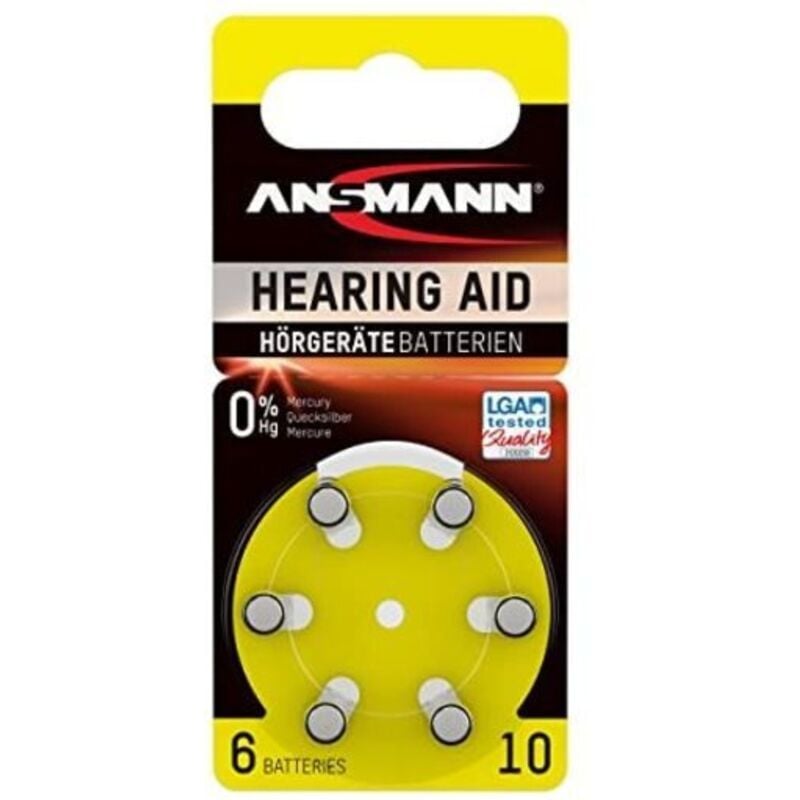foto del prodotto batteria 6 x pr70 - zinco-aria - ansmann