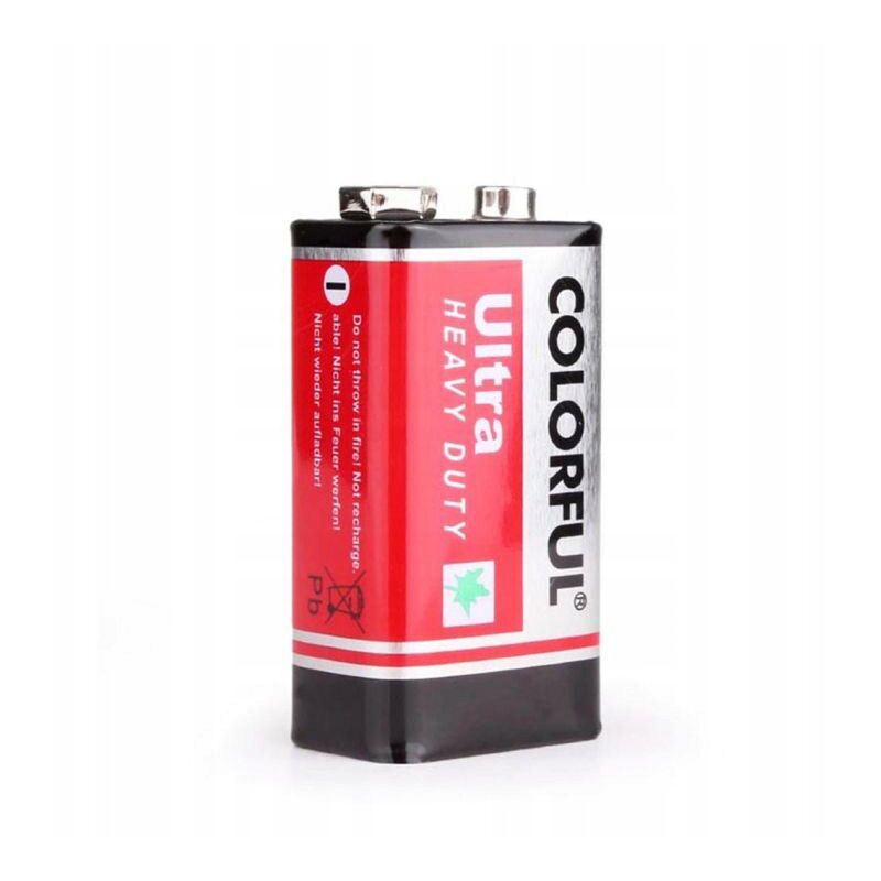 foto del prodotto batteria 6f22 9v
