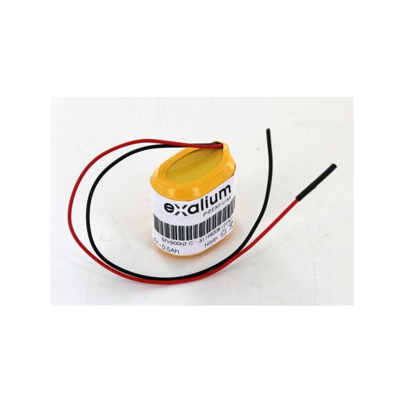 foto del prodotto batteria 6v 0.5ah nimh per scaldabagno atlantico vizengo