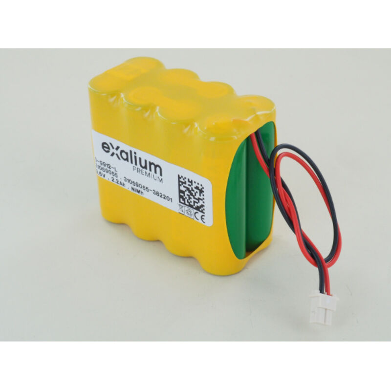 foto del prodotto batteria 9.6 v per visonic powermax pi 0 9912 l