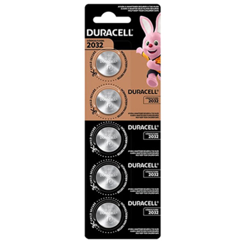 foto del prodotto batteria a bottone cr 2032 3 v 5 pz. 220 mah litio elektro 2032 - duracell