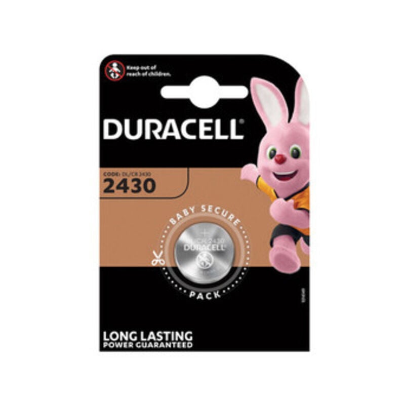 foto del prodotto batteria a bottone cr2430 bl.1pz. duracell