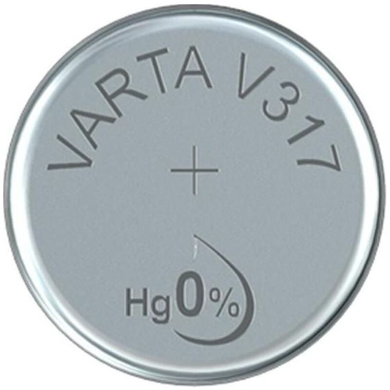 foto del prodotto batteria a bottone sr62 v317 varta 10,5mah blister 1 unit 5,8x1,65mm