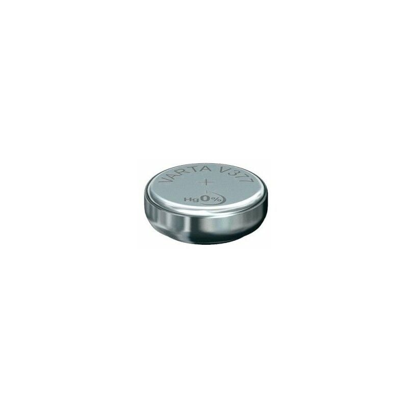 foto del prodotto batteria a bottone v 377 1,55v orologio varta