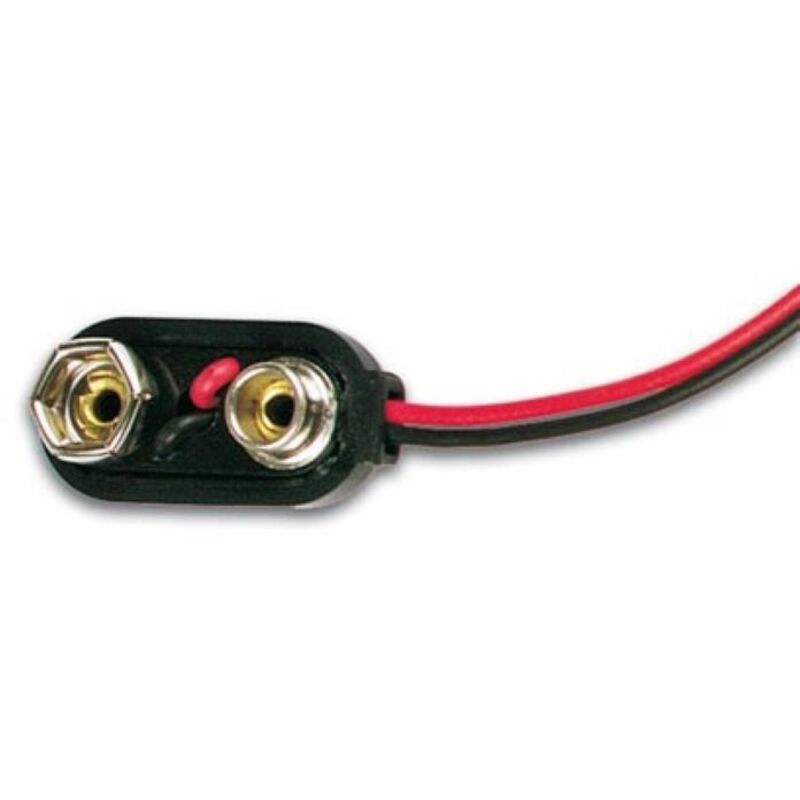 foto del prodotto batteria a scatto per 1 x 9v cell tipo i abs 