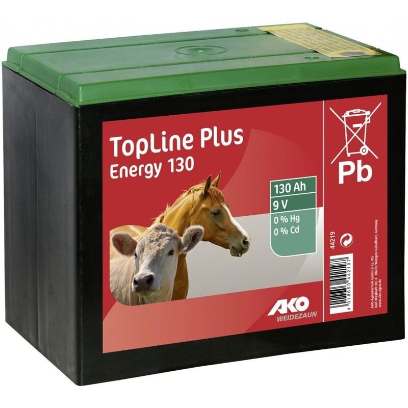 foto del prodotto batteria a secco 9v 12v zinco carbonio 55ah 90ah 130ah, per elettrificatori da recinzione elettrica, rete elettrificata, recinto pascolo, pila salina