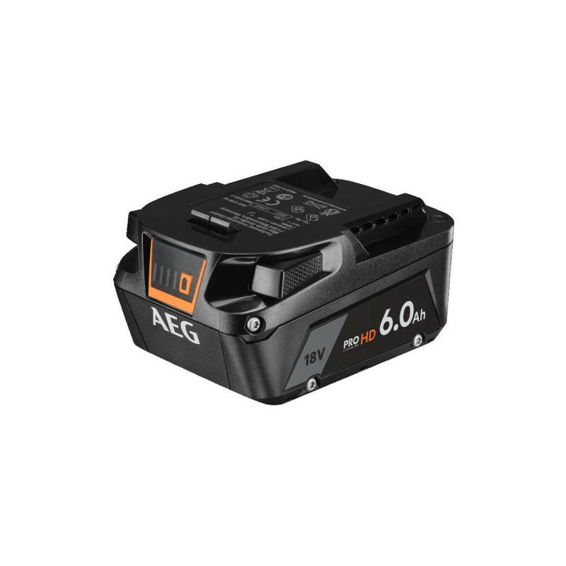foto del prodotto batteria aeg 18v lithium pro 6,0 ah l1860shd