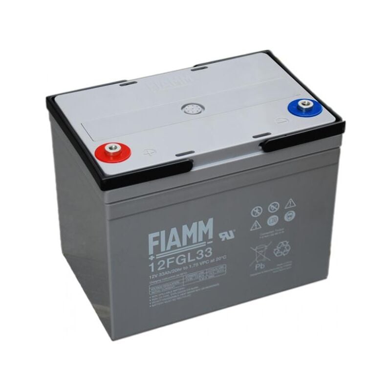foto del prodotto batteria agm fiamm 12fgl33 12v 33ah