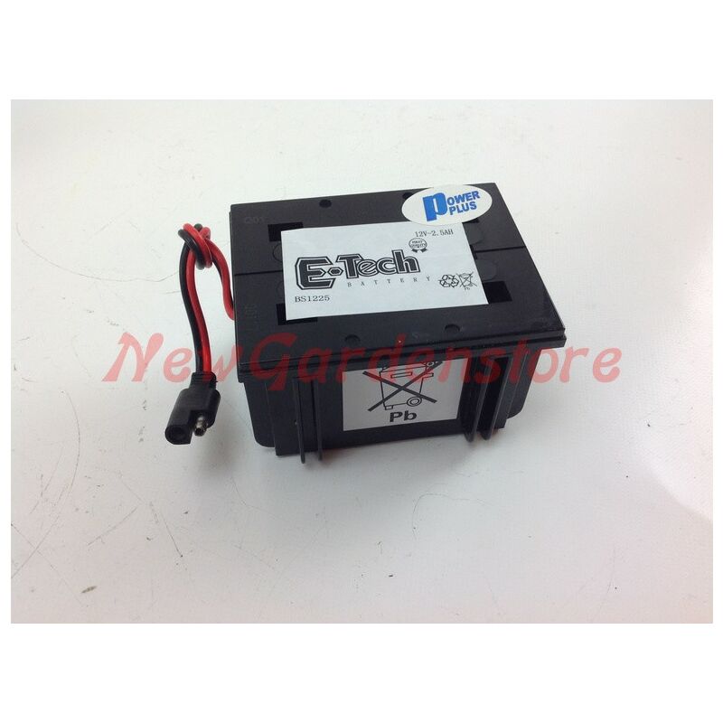 foto del prodotto batteria al gel 12v 2.5a motore tagliaerba briggs stratton tecumseh bs1225