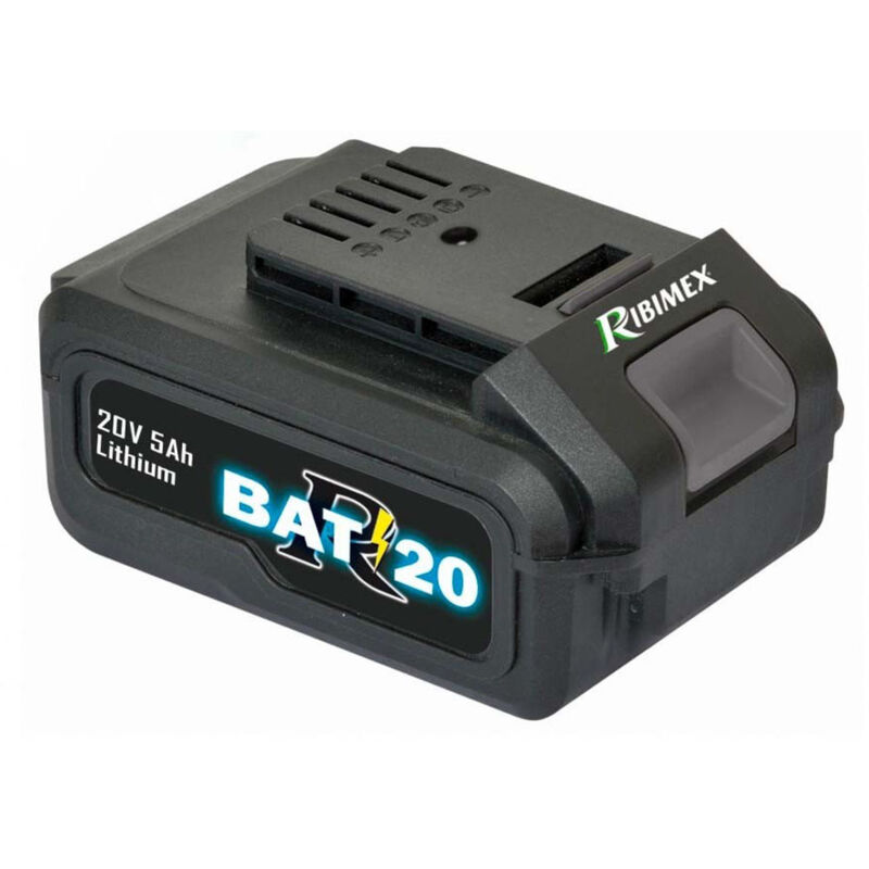 foto del prodotto batteria al litio 20 v per elettroutensili ribimex rbat20 5 ah