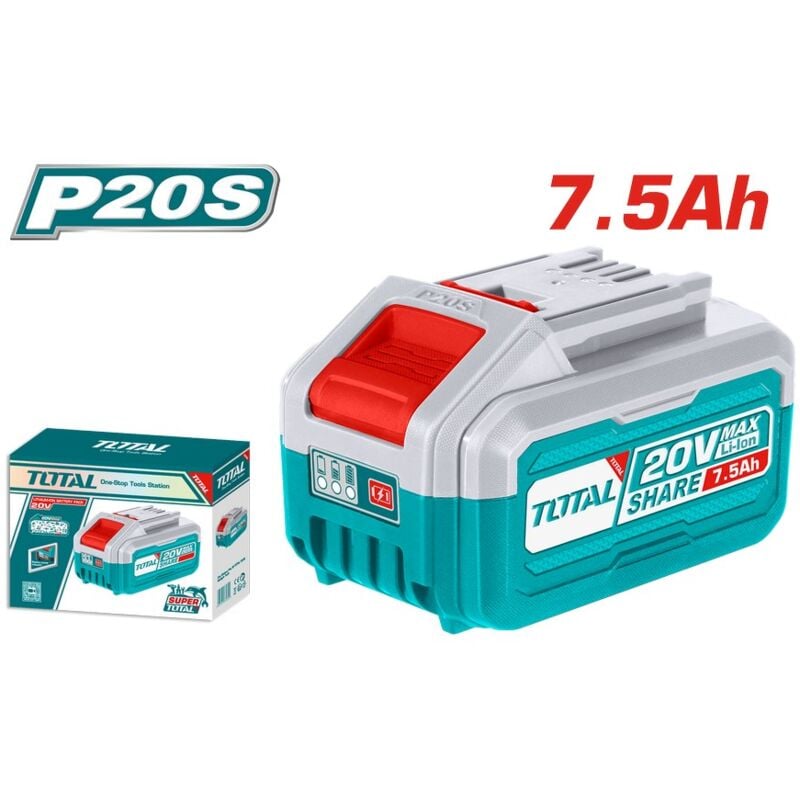foto del prodotto batteria al litio 20v 7,5ah one battery