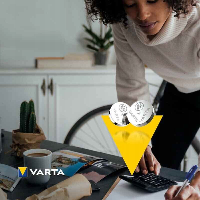 foto del prodotto batteria al litio varta cr2032 1 pz.