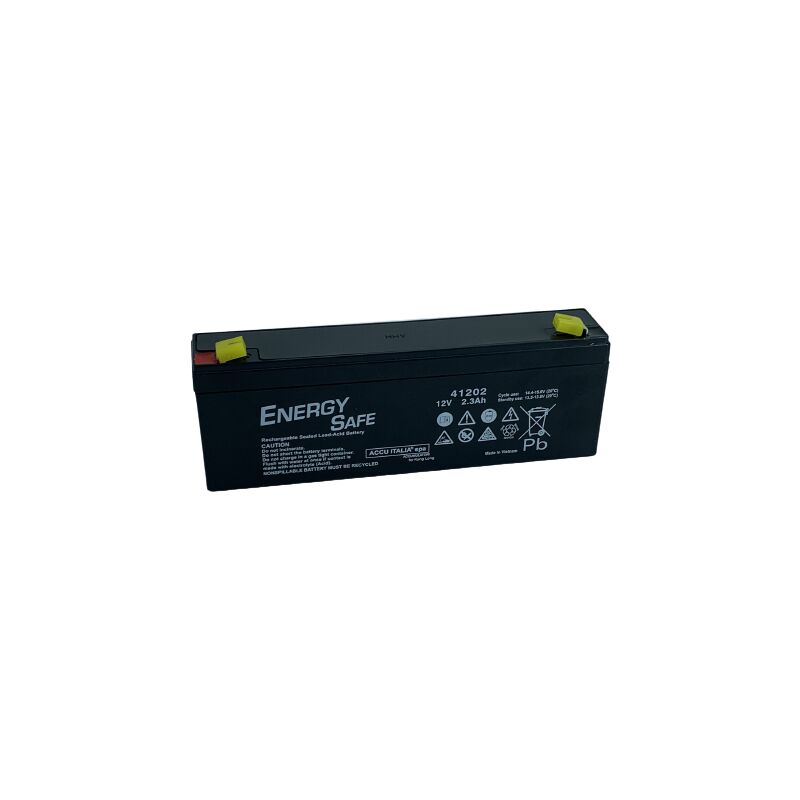 foto del prodotto batteria al pb agm vrla serie energy safe 12v 2,3ah c20 f1 