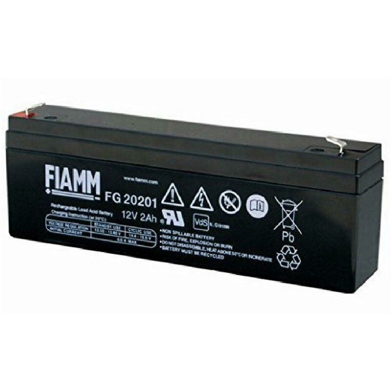 foto del prodotto batteria al piombo 12v 2a standard 12v 2ah fiam