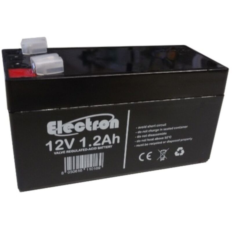 foto del prodotto batteria al piombo ermetica 12v 1,2ah