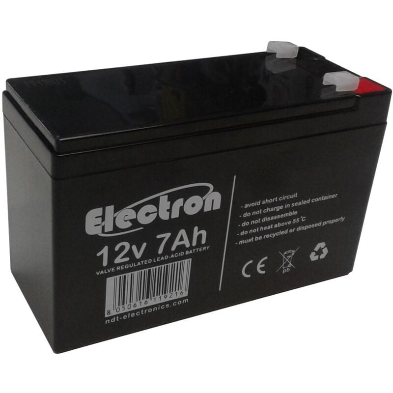 foto del prodotto batteria al piombo ermetica 12v 7ah