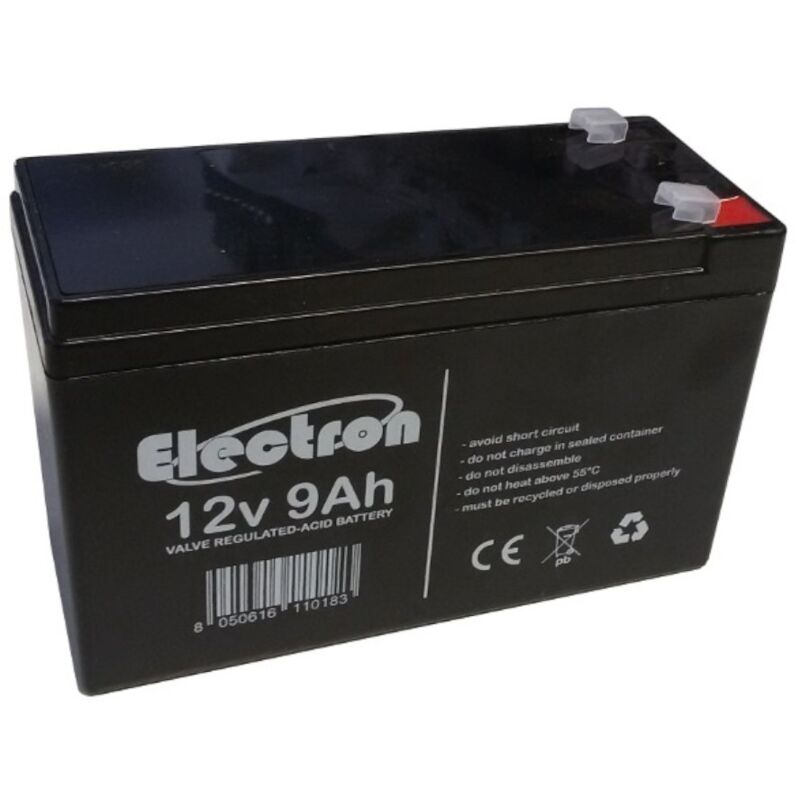foto del prodotto batteria al piombo ermetica 12v 9ah