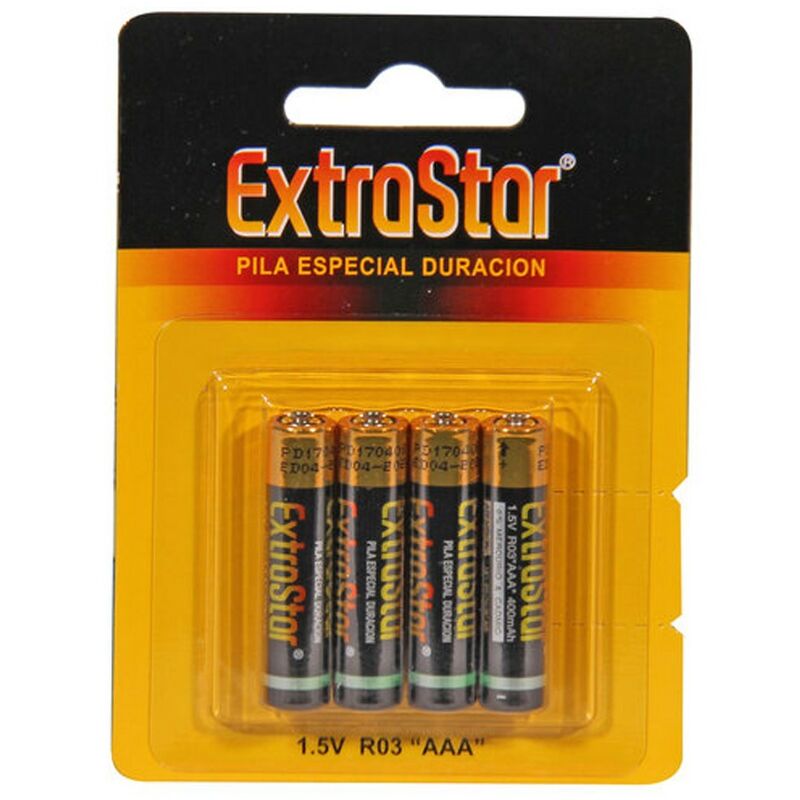 foto del prodotto batteria alcalina mt power aaa blister 4 offerta esclusiva