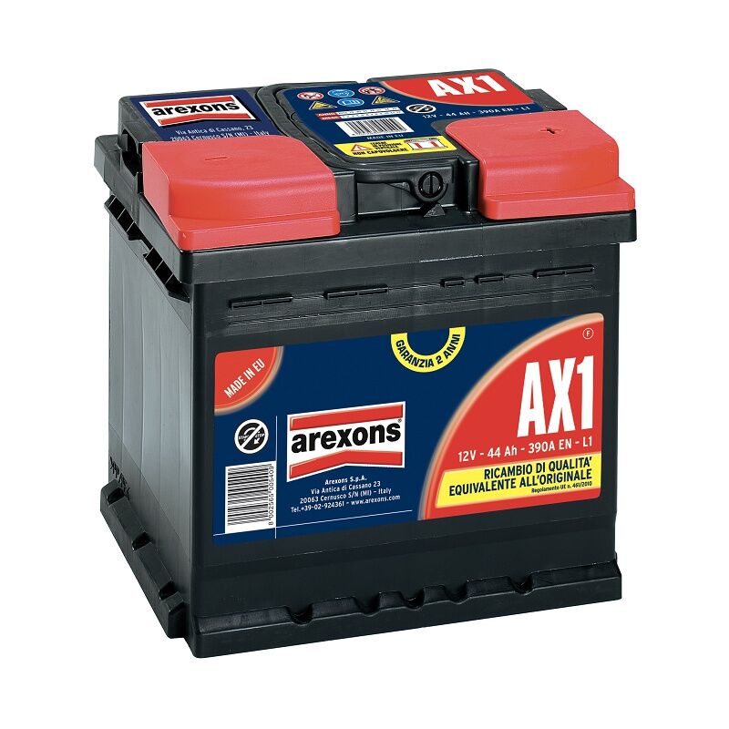 foto del prodotto batteria auto 50ah 450a en ax2 spc
