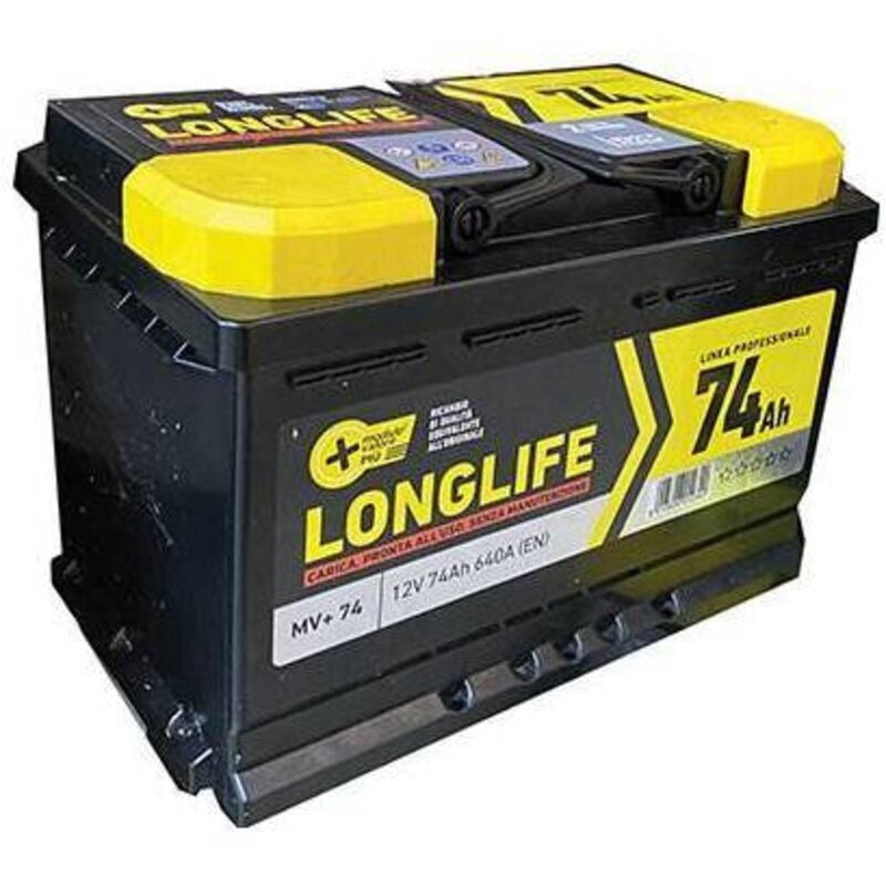 foto del prodotto batteria auto modulo valore ah 74 dx spunto 640a mm 278x175 h.mm 190