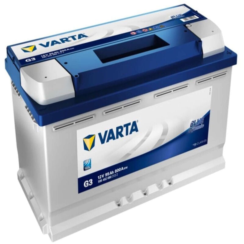 foto del prodotto batteria auto varta blue 95ah g3 800a
