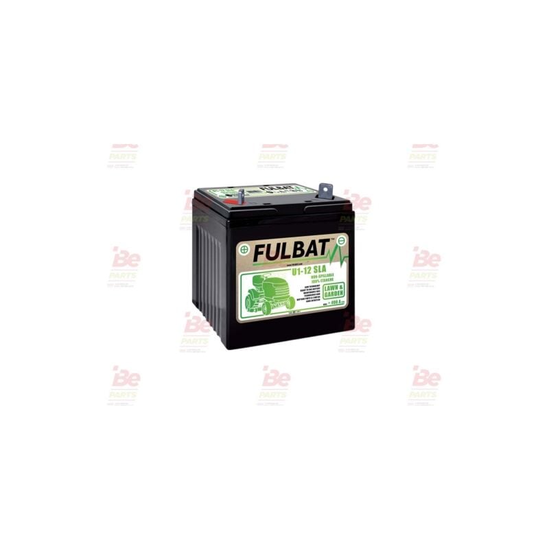 foto del prodotto batteria avviamento fulbat sla 12 v 32 ah u1 12 sinistra trattorino tagliaerba