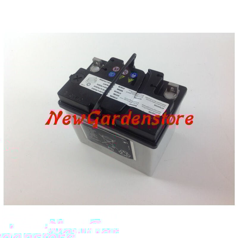 foto del prodotto batteria avviamento trattorino rasaerba 310022 12v 24a polo positivo dx