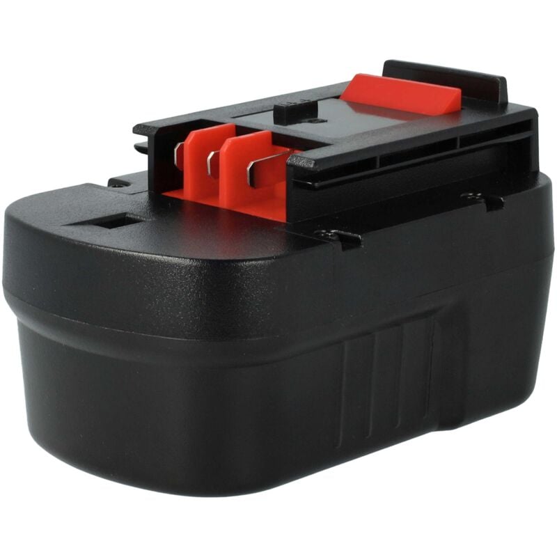 foto del prodotto batteria compatibile con black decker hp142kd, fs14psk, hp142k, fs1402d, fs14ps, fs1400d, fs1400d-2 utensile elettrico 3000 mah, nimh, 14,4 v