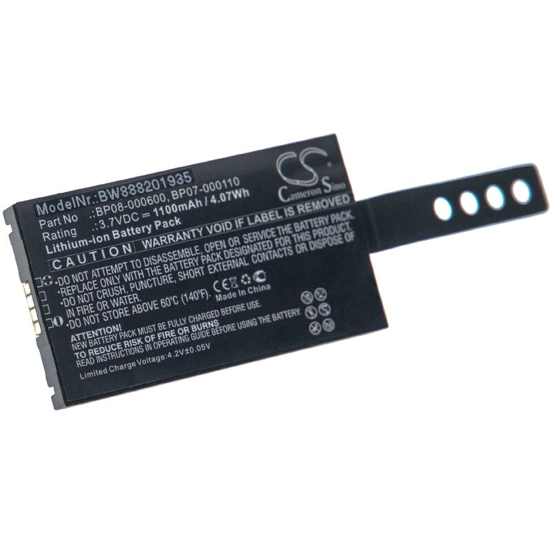 foto del prodotto batteria compatibile con datalogic memor nfp lettore di codici a barre, pos 1100mah, 3,7v, li ion vhbw