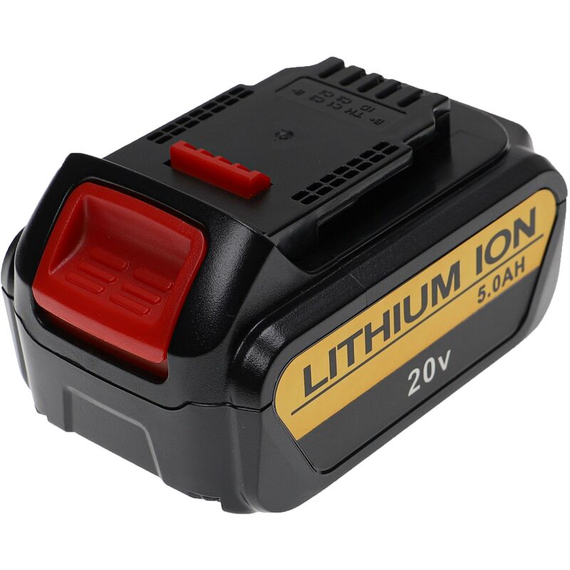 foto del prodotto batteria compatibile con dewalt dcb184, dcb184 xj, dcb184 xr, dcd740, dcd740b, dcd780 attrezzi da lavoro 5000 mah, li ion, 20 v extensilo
