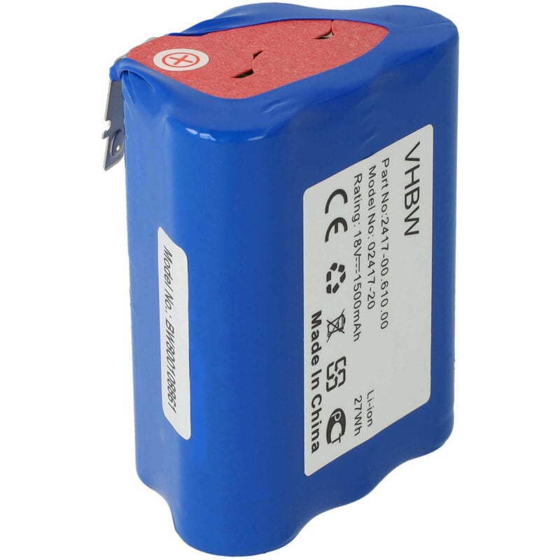 foto del prodotto batteria compatibile con gardena accucut 450li, accucut 400li cesoie da erba, cesoie per arbusti 1500mah, 18v, li ion vhbw