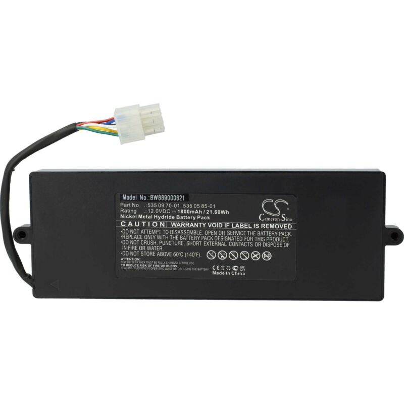 immagine 0 del prodotto batteria compatibile con husqvarna solar mower 1999 02, 2000 02, 2001 01, 2002 02 tagliaerba, robot tagliaerba 1800mah, 12v, nimh vhbw