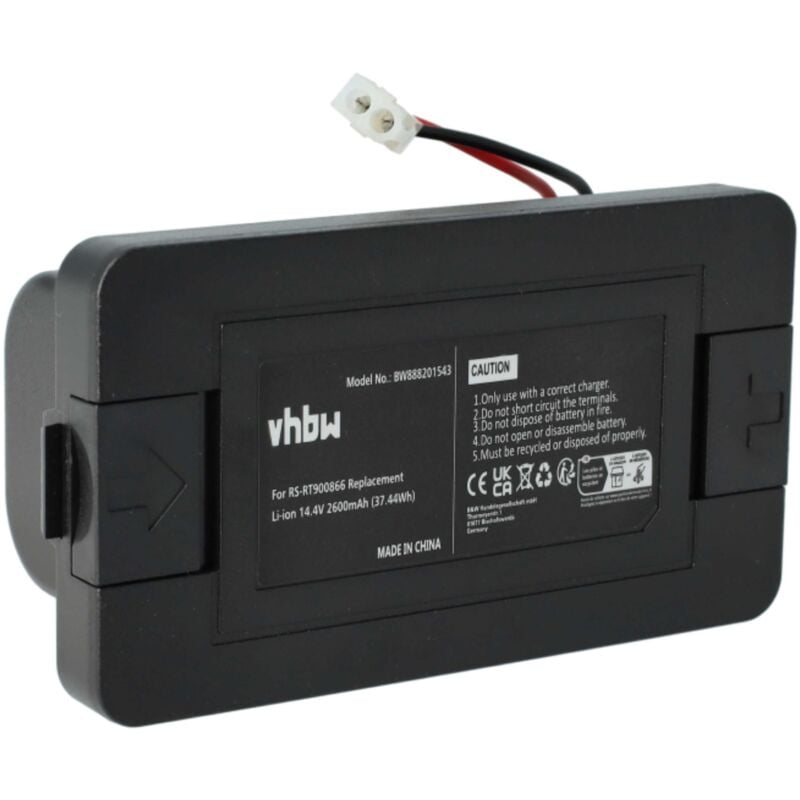 foto del prodotto batteria compatibile con k rcher rc3 home cleaner nero 2600mah, 14,4v, li ion vhbw