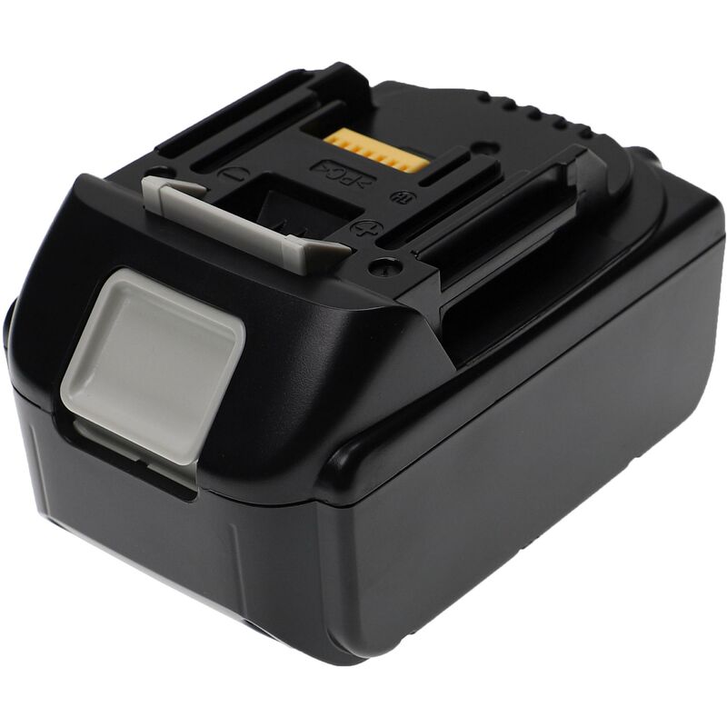 foto del prodotto batteria compatibile con makita ddf083zj, ddf453rfe, ddf453rfx2, dda351zj, ddf453sfe, ddf083rtj utensile elettrico 5000 mah, li ion, 18 v 
