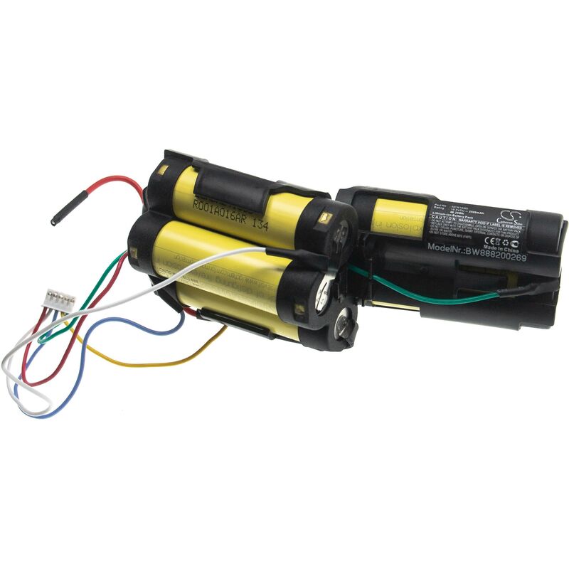 foto del prodotto batteria compatibile con philips fc6168, fc6169, fc6171, fc6404, fc6405, fc6763 aspirapolvere home cleaner 2500mah, 18,5v, li ion vhbw