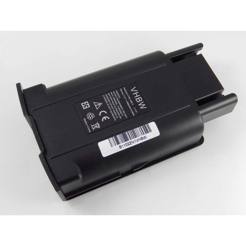 foto del prodotto batteria compatibile con windsor k rcher radius mini eb30 home cleaner nero 1500mah, 7,2v, li-ion - vhbw
