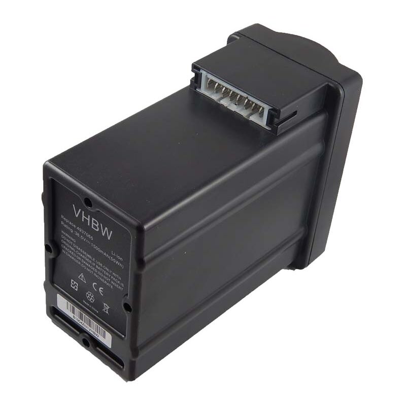 foto del prodotto batteria compatibile con wolf garten li ion power 37, li ion power 40 utensile elettrico 1500 mah, li ion, 36 v sostituisce 4939090, li ion