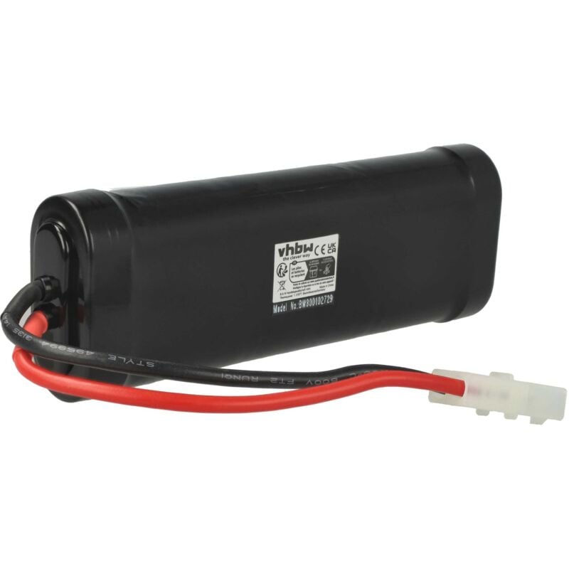 immagine 0 del prodotto batteria con t plug f per modellismo 3600mah, 7,2v, nimh, nero vhbw