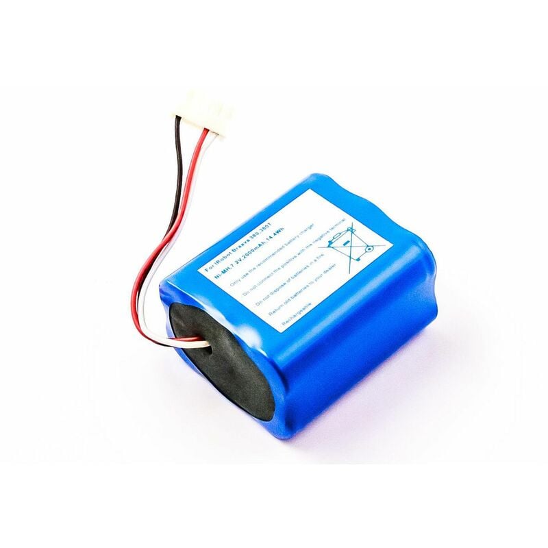 foto del prodotto batteria coreparts per irobot braava, mbvc0005