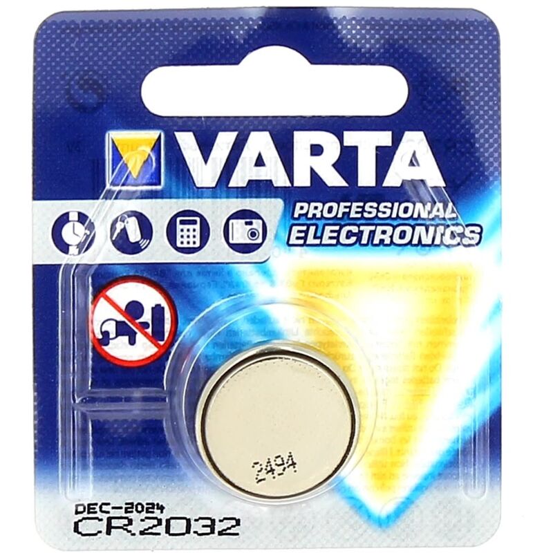 foto del prodotto batteria cr2032 al litio 3v