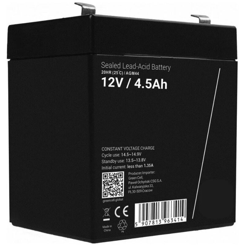 foto del prodotto batteria da 12v 4,5ah per l auto elettrica per bambini