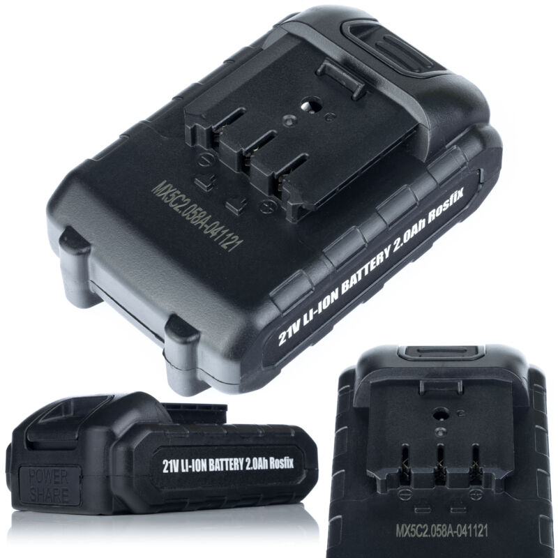 foto del prodotto batteria da 2,0 ah per elettroutensili rosfix, serie animal