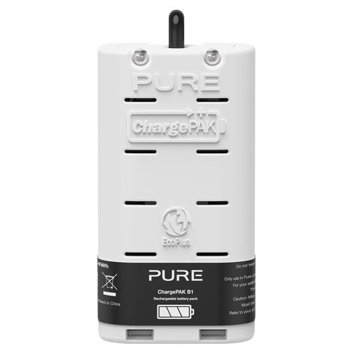 foto del prodotto batteria dedicata pure 147506 chargepak b1 white white