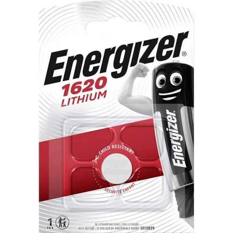 foto del prodotto batteria energizer cr1620 al litio confezione da 1