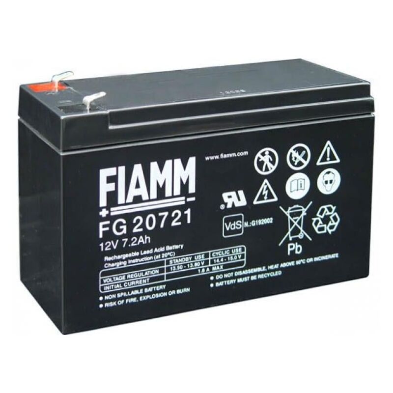 foto del prodotto batteria fiamm fg20721 12v 7,2ah